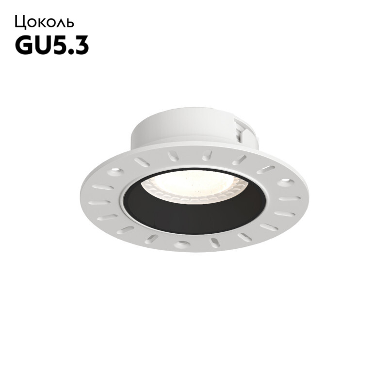 Встраиваемый светильник Denkirs Vibi DK3055-BK в #REGION_NAME_DECLINE_PP#