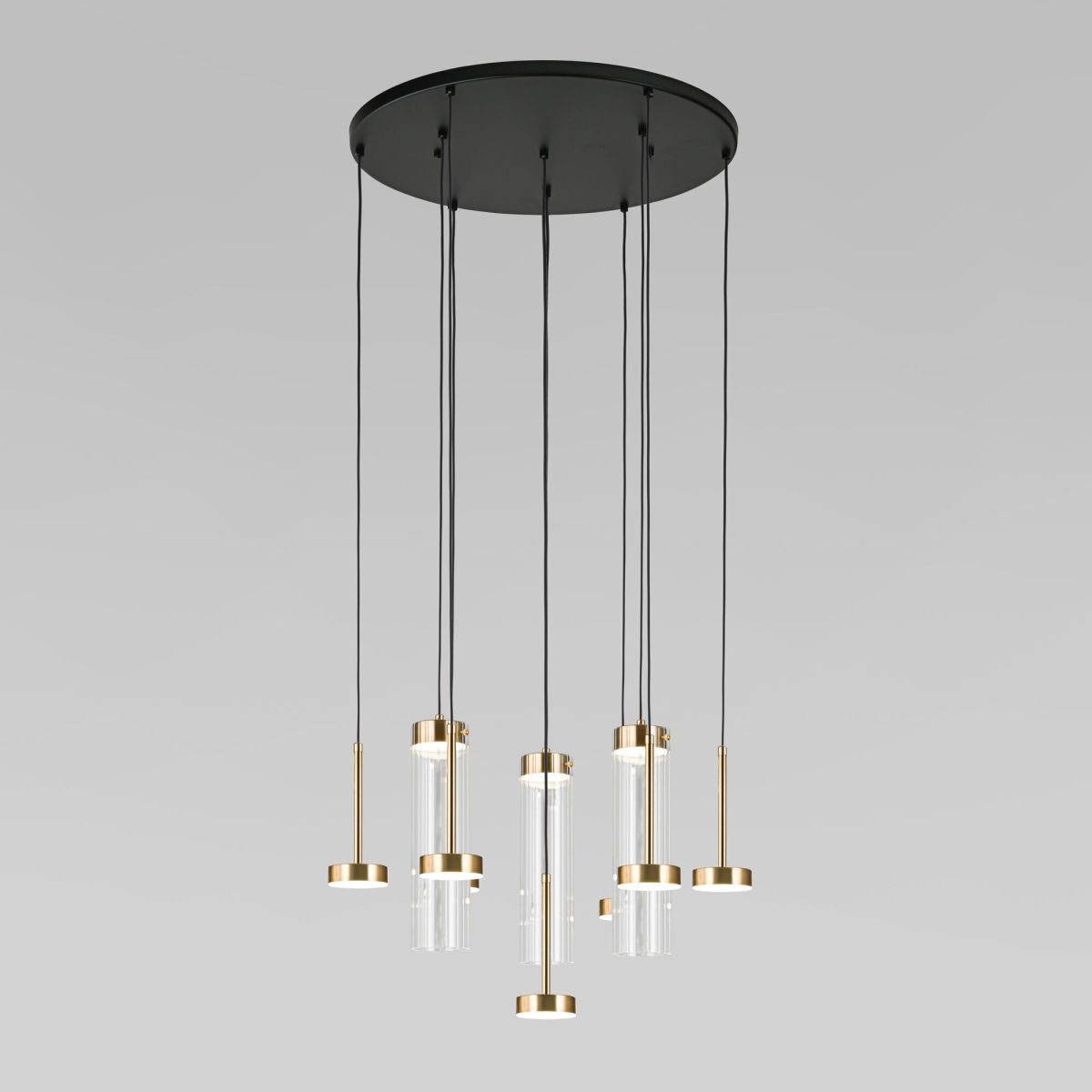 Подвесной светильник Eurosvet Quarzo 301102 LED латунь a071892 в #REGION_NAME_DECLINE_PP#