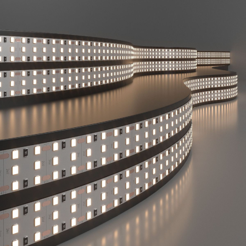 Светодиодная лента Elektrostandard 2835 24В 360Led 26Вт/м 3300K 5м IP20 4690389193675 a062578 в Санкт-Петербурге