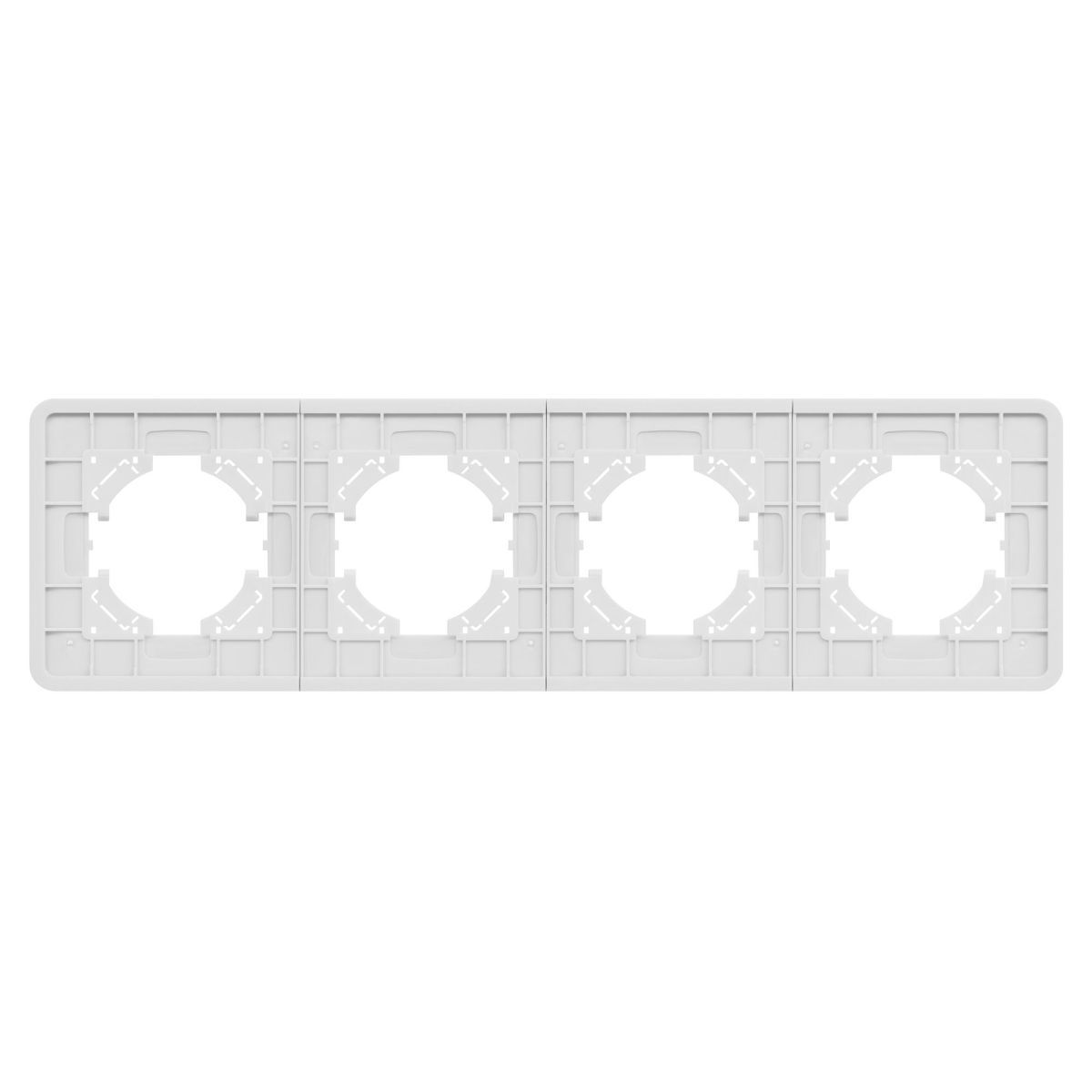 Рамка на 4 поста алюминиевая Arlight FRM-AKIRY-AL-4-SR 049731 в Санкт-Петербурге