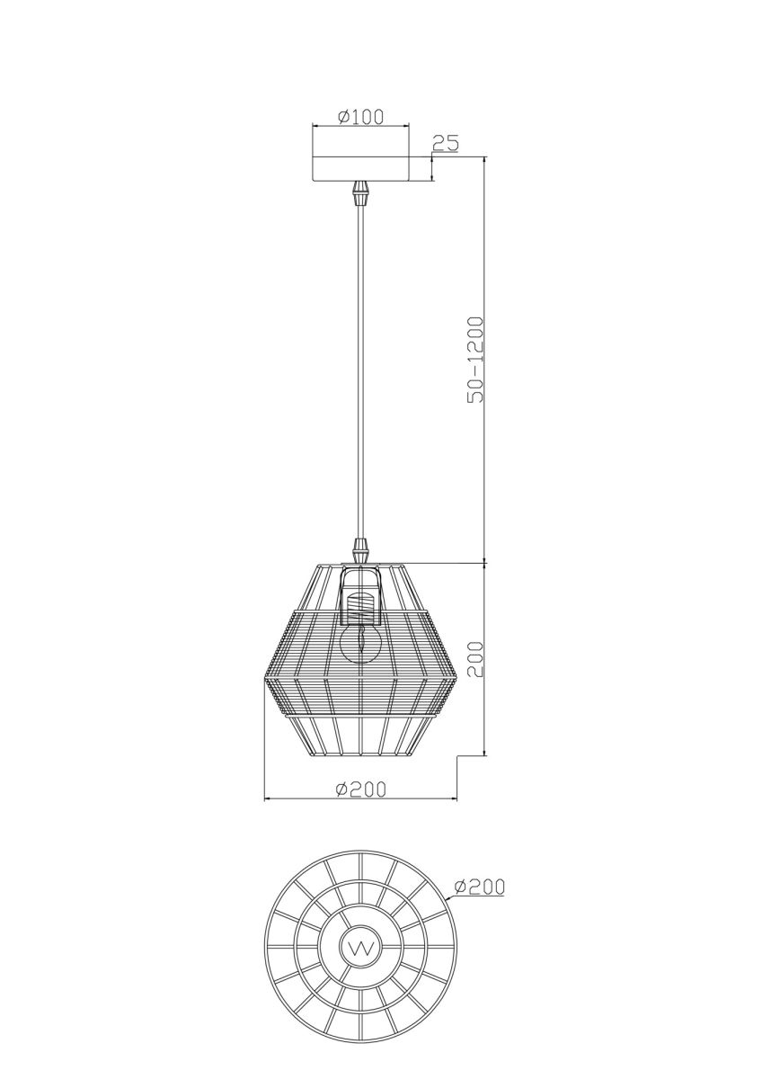 Подвесной светильник Freya Shape FR5335PL-01B1 в Санкт-Петербурге