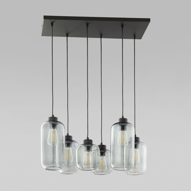 Подвесная люстра TK Lighting 1027 Marco Graphite в Санкт-Петербурге