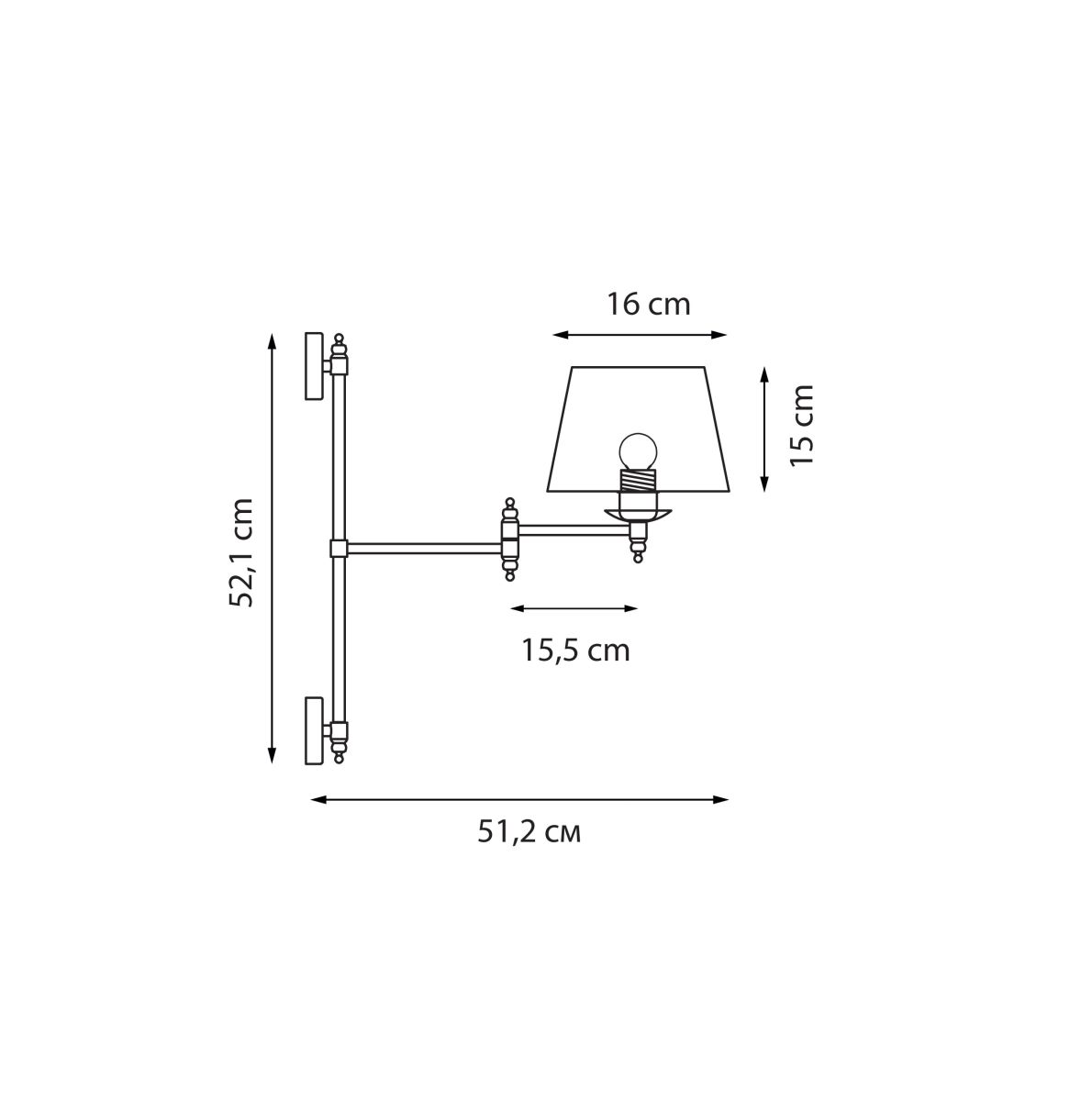 Бра Lightstar Flop 766611 в Санкт-Петербурге