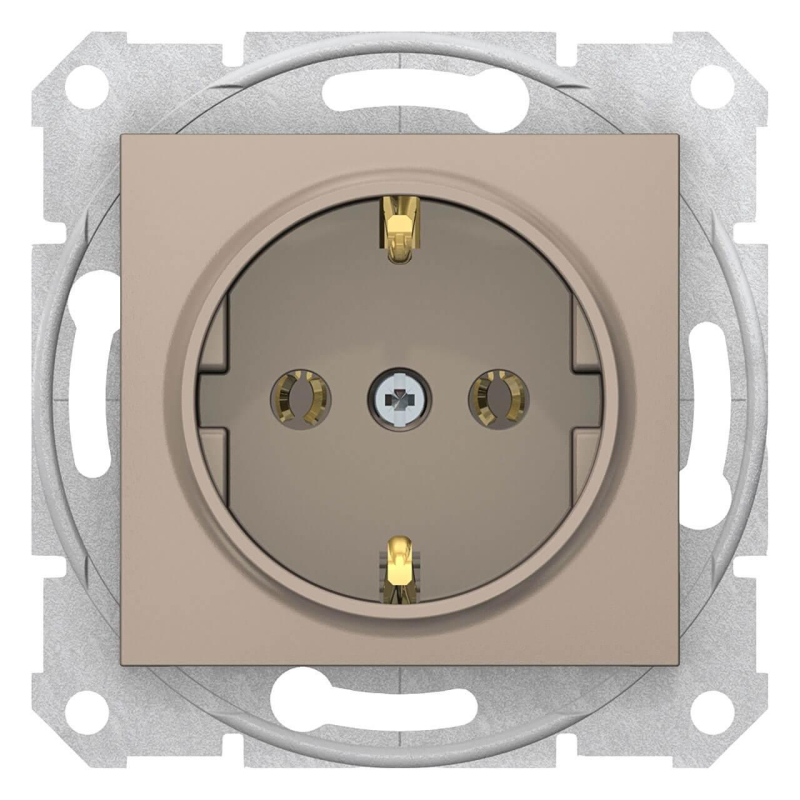 Розетка Schneider Electric Sedna с з/к без шторок 16A 250V SDN3001868 в #REGION_NAME_DECLINE_PP#