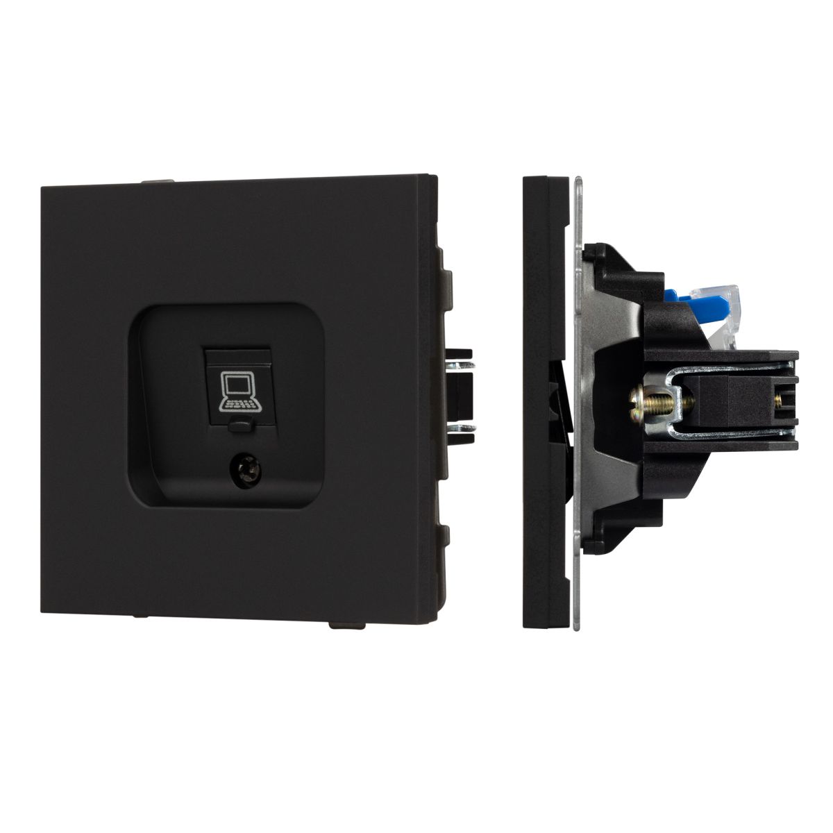 Механизм компьютерной розетки Arlight SCT-TENDO-MPC1-SFPL-BK (RJ-45, CAT6) 054591 в Санкт-Петербурге