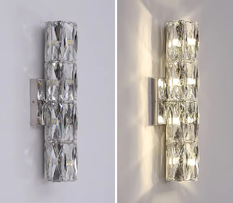 Настенный светильник Delight Collection Wall lamp A06W/4 silver/clear в #REGION_NAME_DECLINE_PP#