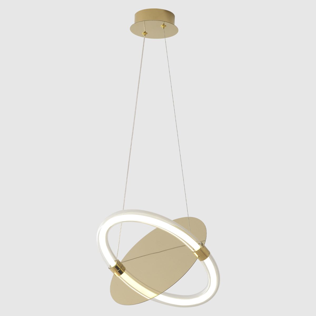 Подвесной светильник Crystal Lux NEBULA SP22W LED GOLD в Санкт-Петербурге