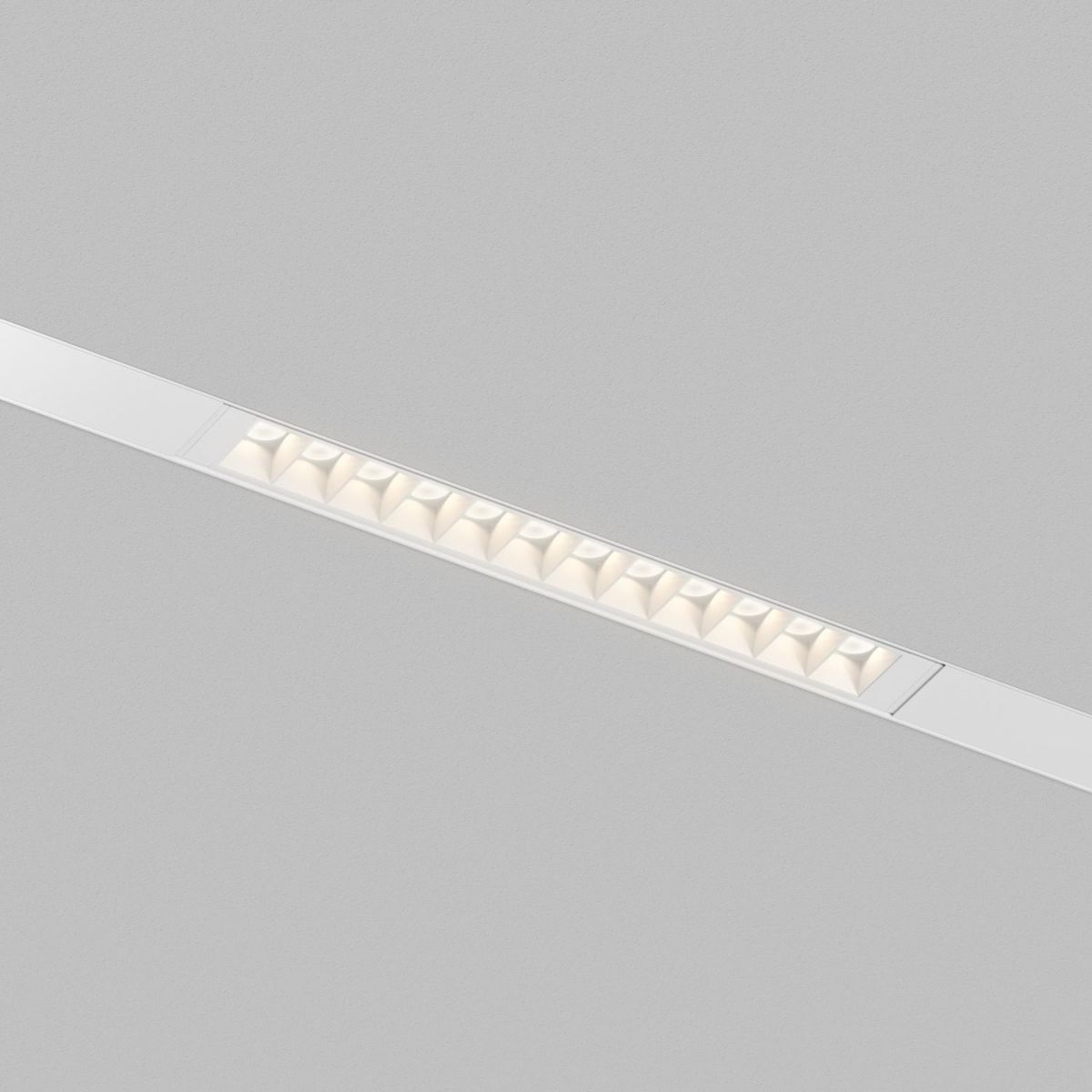 Трековый однофазный светильник Denkirs Simple Grill DK8101-WH в Санкт-Петербурге