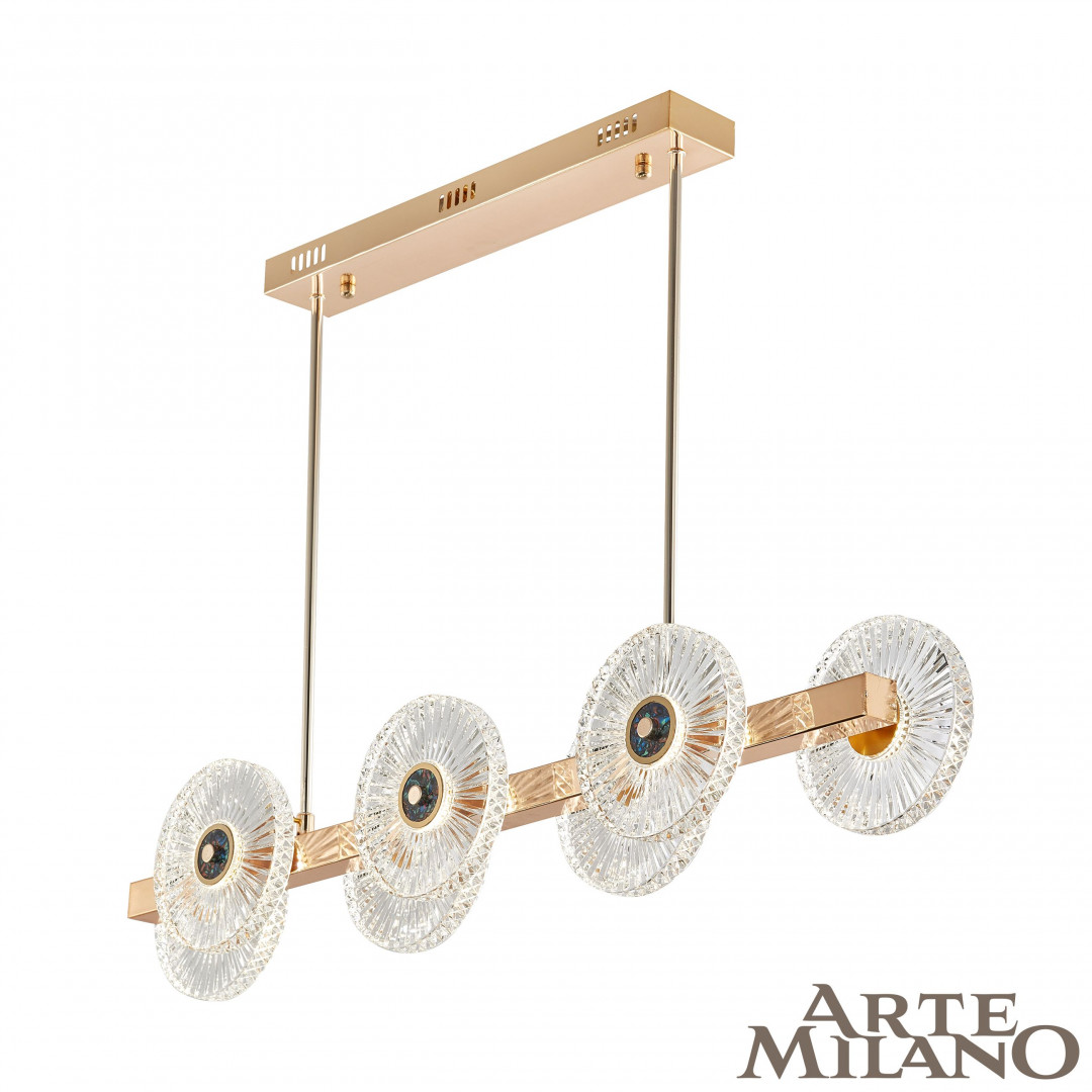 Подвесная люстра Arte Milano 3653.L850.W180.H600.LED G в #REGION_NAME_DECLINE_PP#