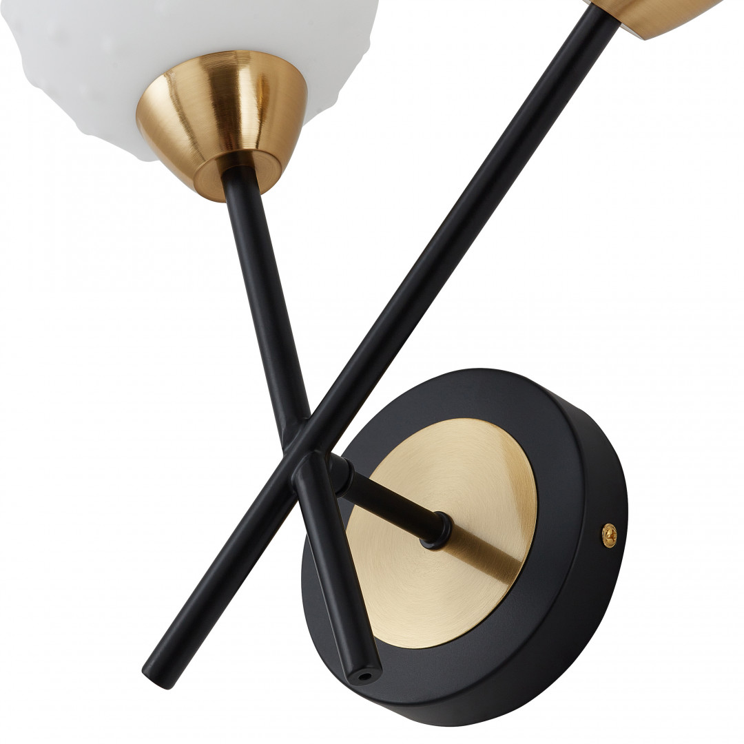 Бра Arte Milano Neapolis 278408/2B BK/GD в #REGION_NAME_DECLINE_PP#