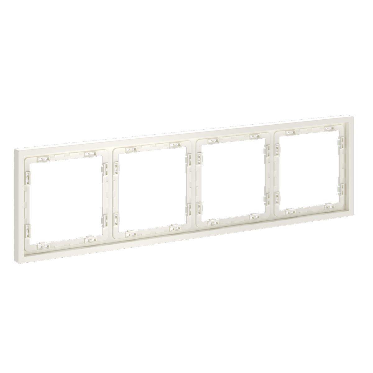 Рамка пластиковая Voltum S70 на 4 пост, (хлопок) VLS100413 в #REGION_NAME_DECLINE_PP#