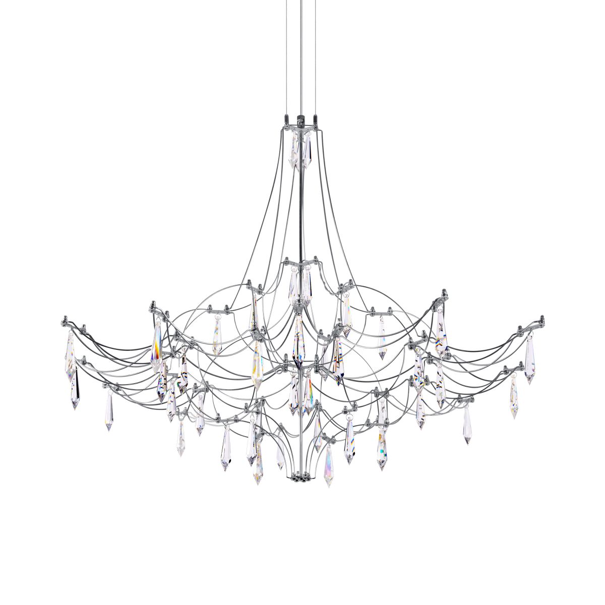 Подвесная люстра Loft IT Mira 10588/800 Silver Asfour в Санкт-Петербурге