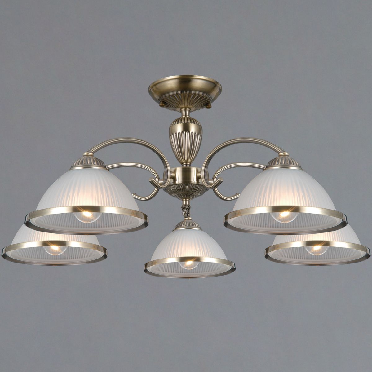 Люстра на штанге Illumico IL0596-5CSQ-25 AB AREZZO в Санкт-Петербурге