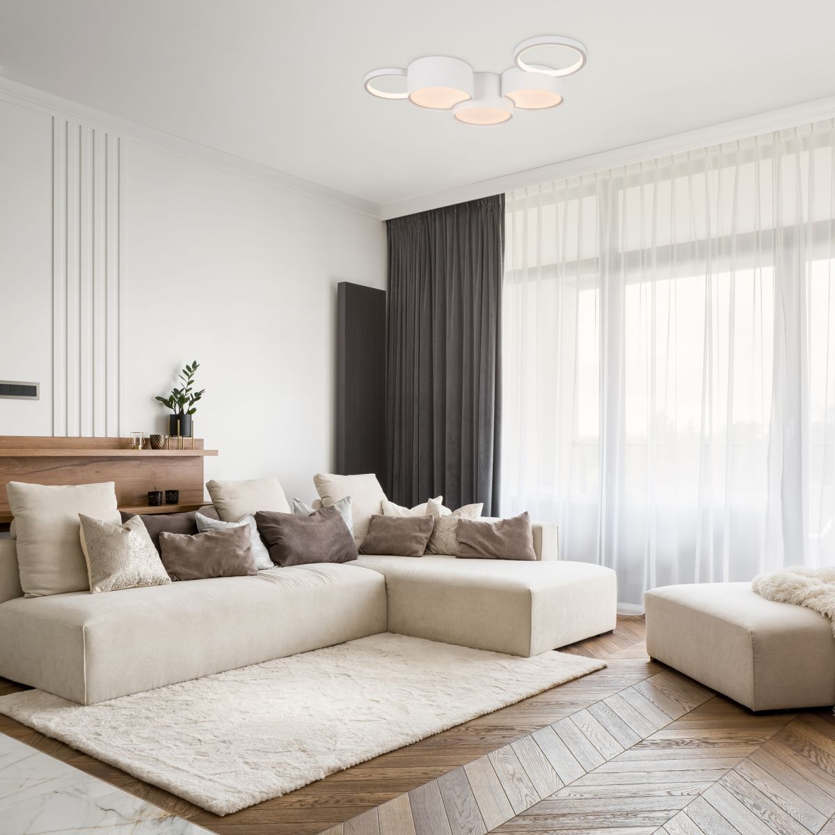 Потолочный светильник Freya Molecule FR6080CL-L100W в #REGION_NAME_DECLINE_PP#