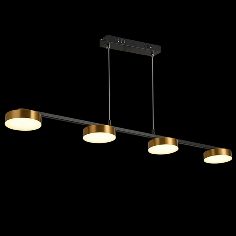 Подвесная люстра Natali Kovaltseva LED LAMPS 81101/4C GOLD BLACK в Санкт-Петербурге