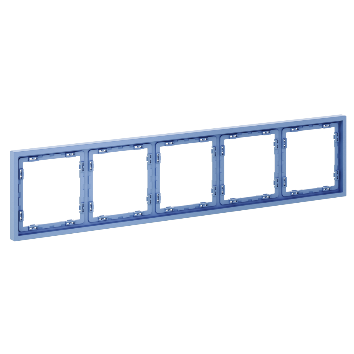 Рамка пластиковая Voltum S70 на 5 постов, (деним) VLS100515 в #REGION_NAME_DECLINE_PP#