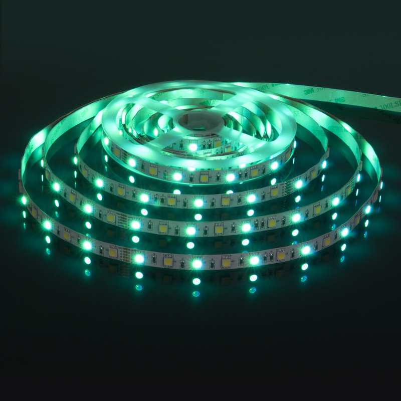 Светодиодная лента Elektrostandard 24V 14,4W 60Led 5050+5050 IP20 MIX RGB/холодный белый, 5м 4690389172274 в Санкт-Петербурге