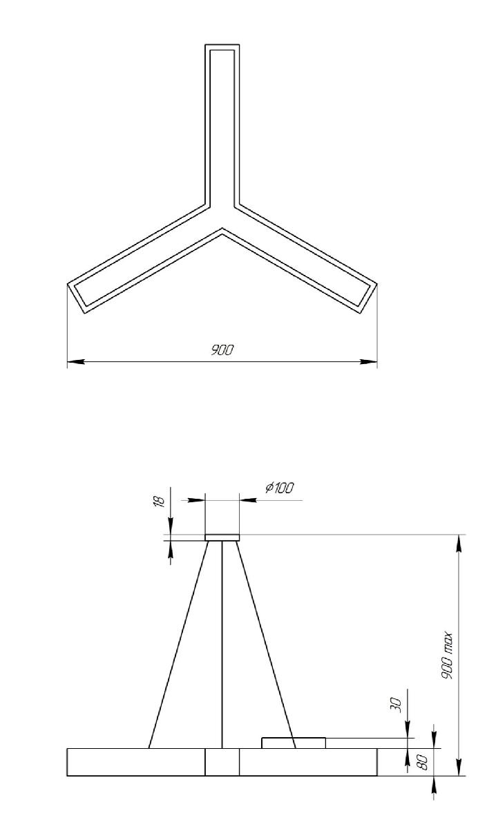 Подвесной светильник Эра Geometria SPO-143-B-40K-056 Б0050571 в Санкт-Петербурге