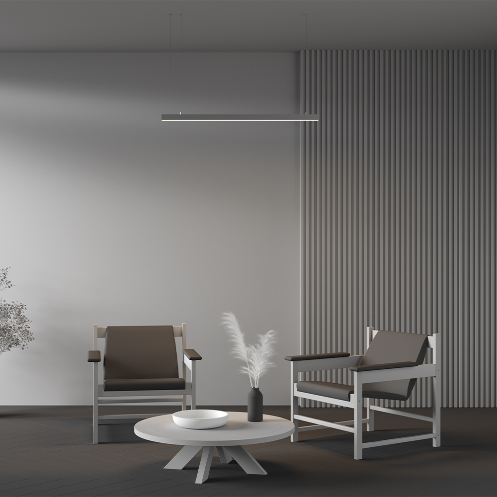 Линейный подвесной светильник Maytoni Technical 4000K 35x35 (Серебро, 1 м) LL312004 в #REGION_NAME_DECLINE_PP#