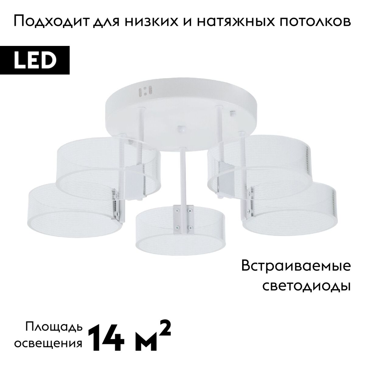 Потолочная люстра MyFar Vinsent MR1871-5CL в #REGION_NAME_DECLINE_PP#