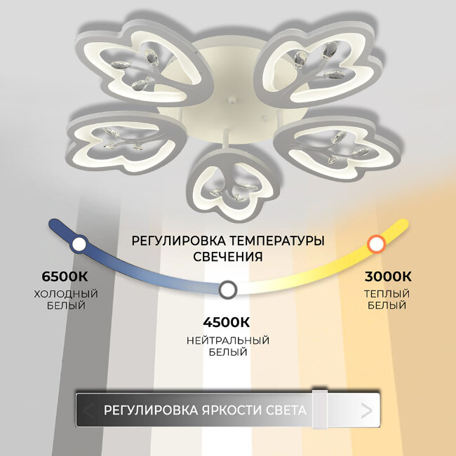 Потолочная люстра Wedo Light Agna 75267.01.09.05 в Санкт-Петербурге