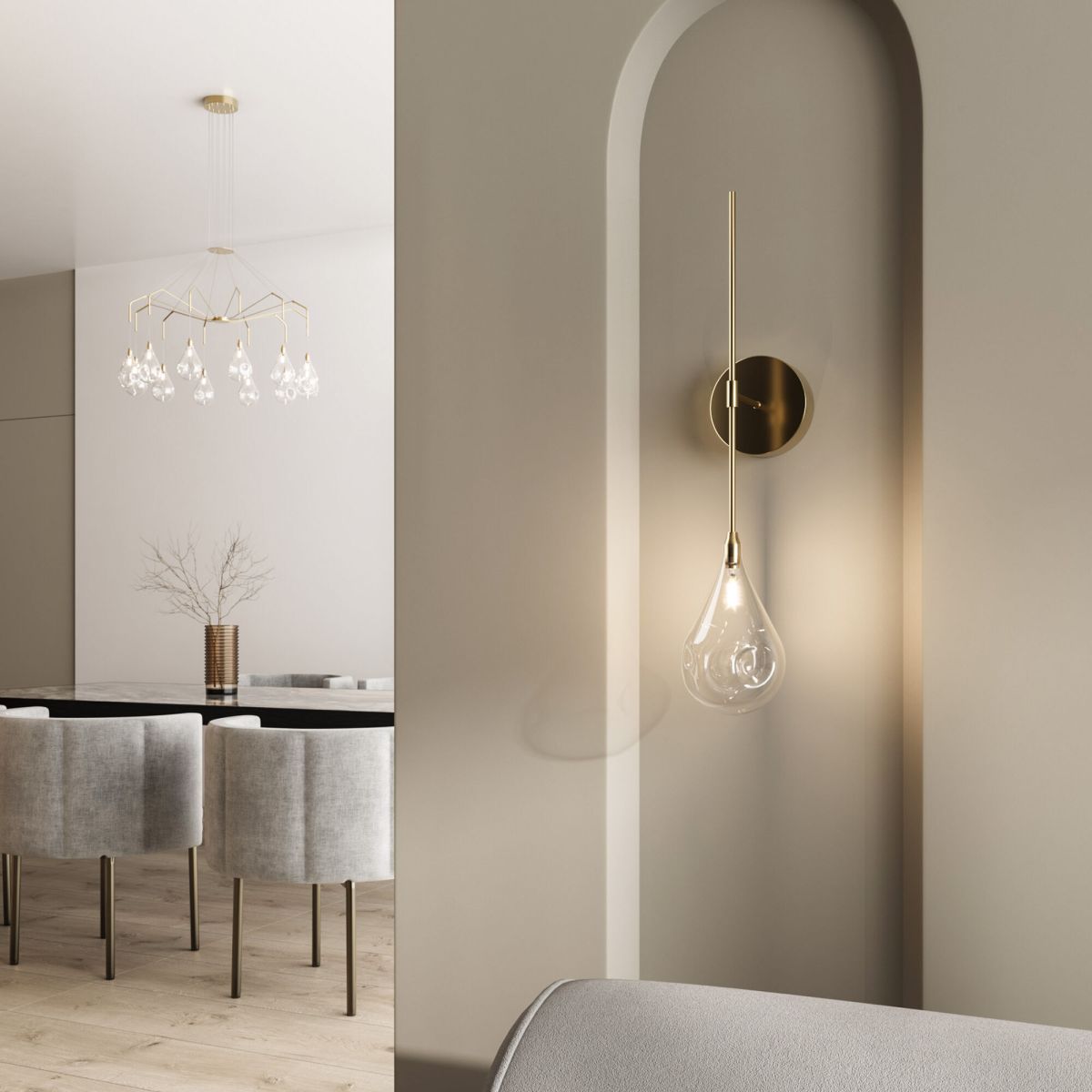 Бра Eurosvet Birne 201002 латунь a071498 в Санкт-Петербурге