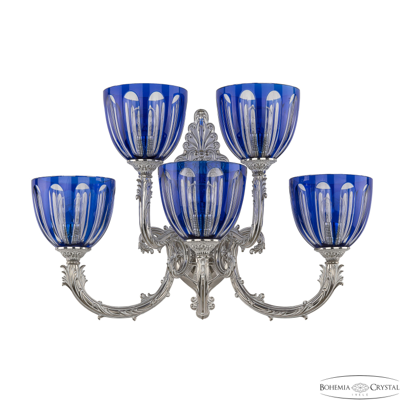 Бра Bohemia Ivele Crystal Florence 7109B15/3+2/210 NW P1 U Clear-Blue/H-1H в Санкт-Петербурге