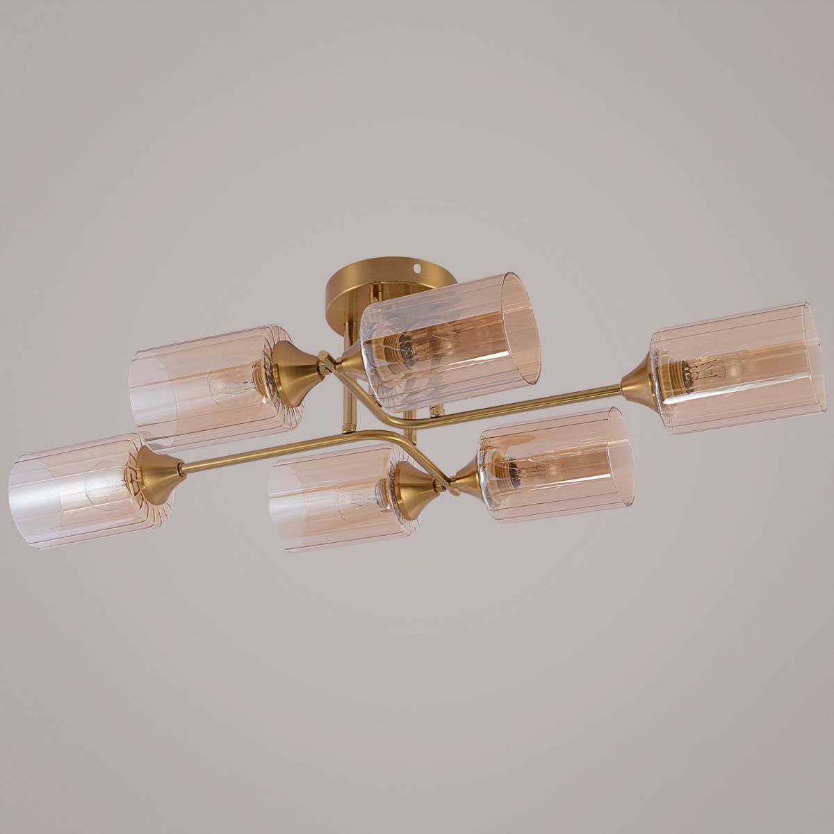 Потолочная люстра Reluce 19610-0.3-06 COPPER в #REGION_NAME_DECLINE_PP#