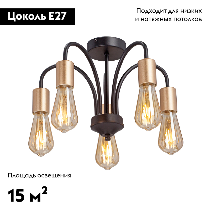 Потолочная люстра Vitaluce V3024-1/5PL в Санкт-Петербурге