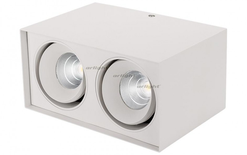 Накладной светильник Arlight SP-CUBUS-S100x200WH-2x11W Day White 023083 в Санкт-Петербурге