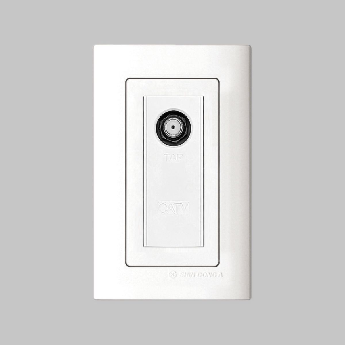 Розетка телевизионная CATV 5dB SHIN DONG-A Laon WLO-1325-WH в Санкт-Петербурге