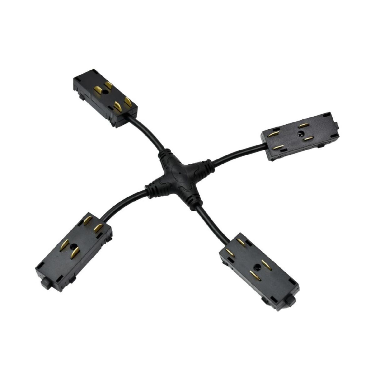 Коннектор питания Х-образный Aployt Magnetic track 220 APL.0280.00.05 в Санкт-Петербурге
