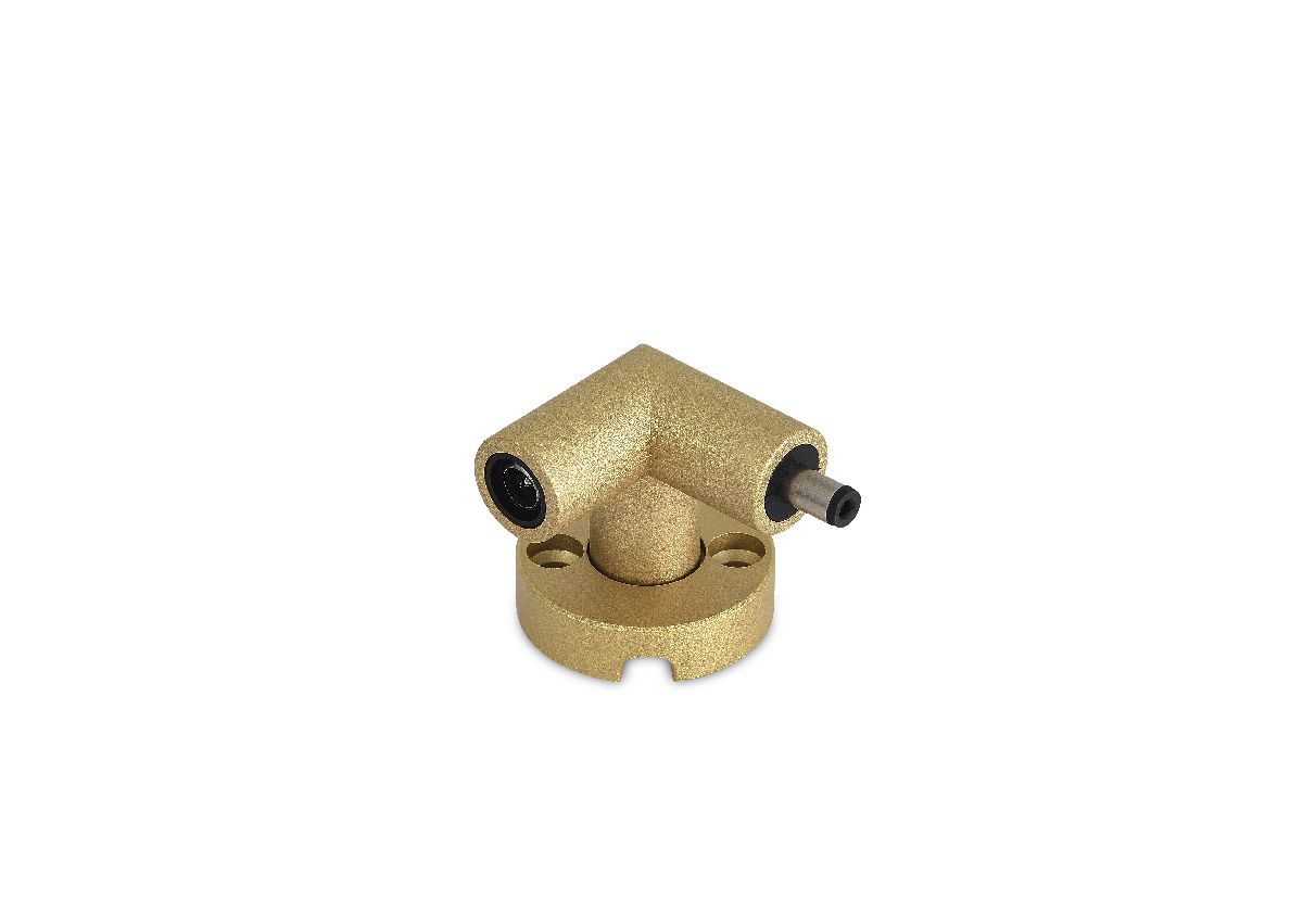 Токопроводящий угловой соединитель Donolux Scroll Line L Connector R DL20651 Brass в Санкт-Петербурге