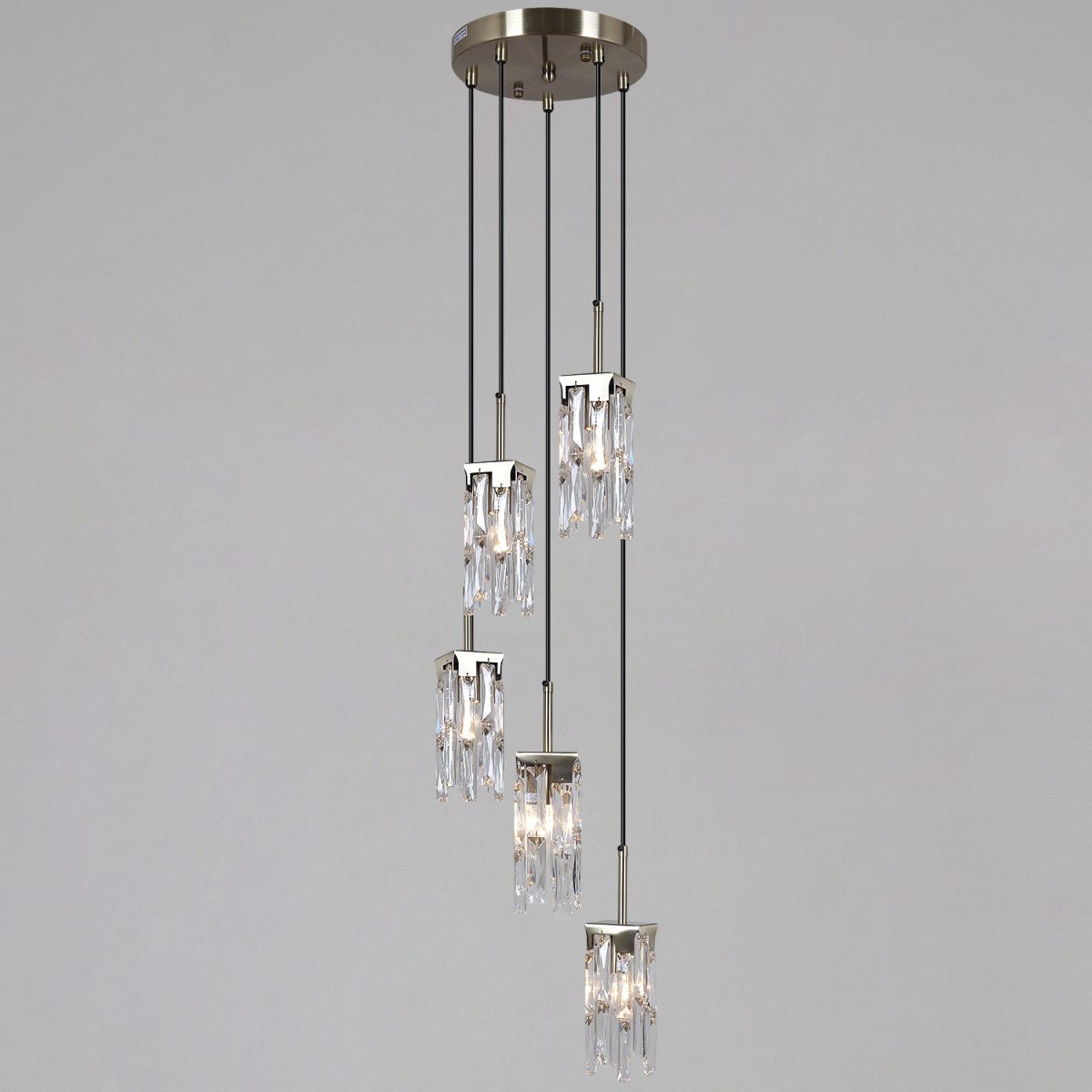 Подвесной светильник Illumico IL3600-5PSQ-26 AB DS в #REGION_NAME_DECLINE_PP#