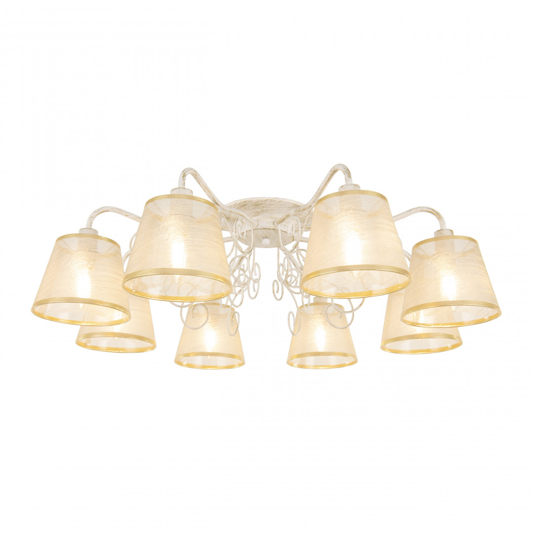 Потолочная люстра Arte Milano 341120/8 WT+G в Санкт-Петербурге