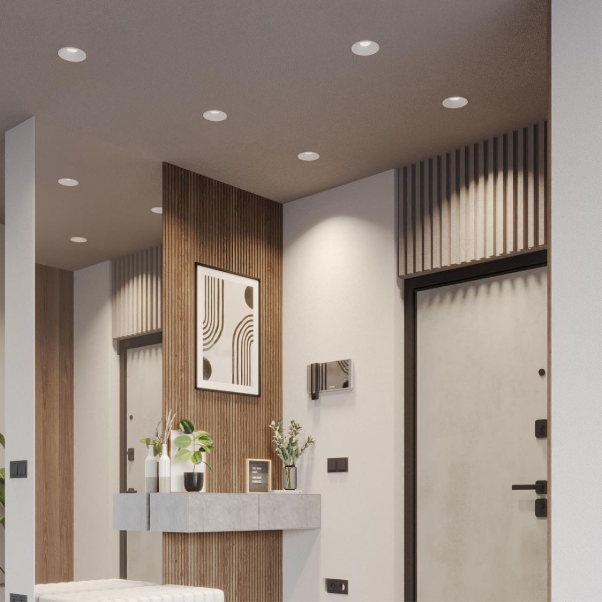 Встраиваемый светильник с переключателем цветовой температуры и угла рассеивания Novotech Wir Nova 359854 в #REGION_NAME_DECLINE_PP#