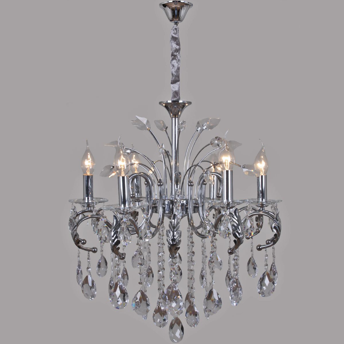 Подвесная люстра Reluce 02300-0.4-06 CH в Санкт-Петербурге