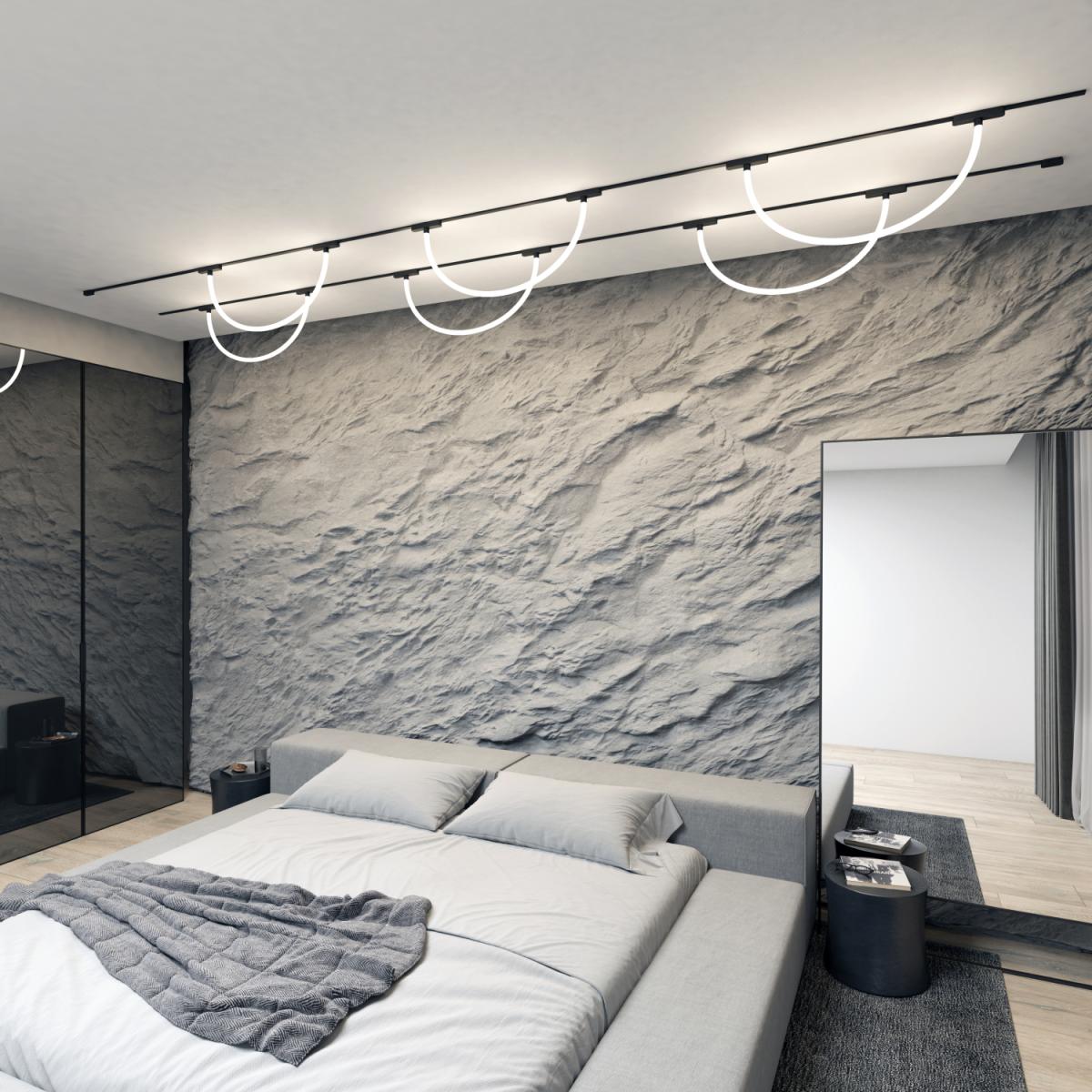 Трековый магнитный однофазный светильник Denkirs Air ray DK5327-BK в Санкт-Петербурге