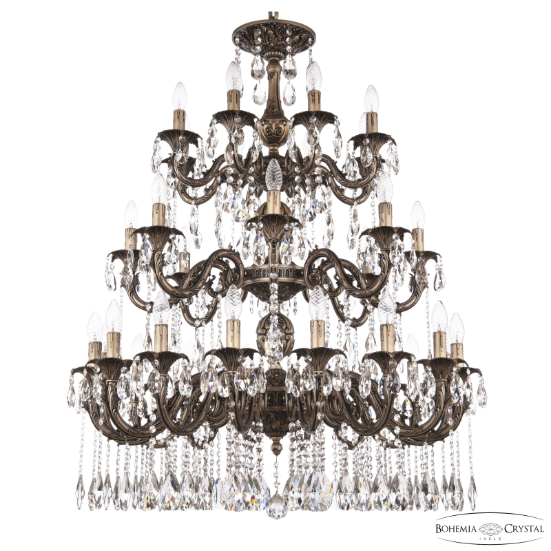 Подвесная люстра Bohemia Ivele Crystal AL79101/16+8+8/300/3d A SGB в Санкт-Петербурге