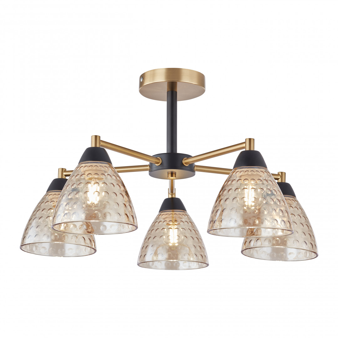 Потолочная люстра Arte Milano Napoli 330754/5 BK+AB в #REGION_NAME_DECLINE_PP#