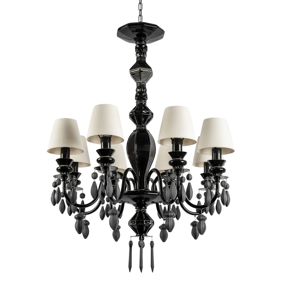 Подвесная люстра Loft IT Grace 10203/8 Black в Санкт-Петербурге