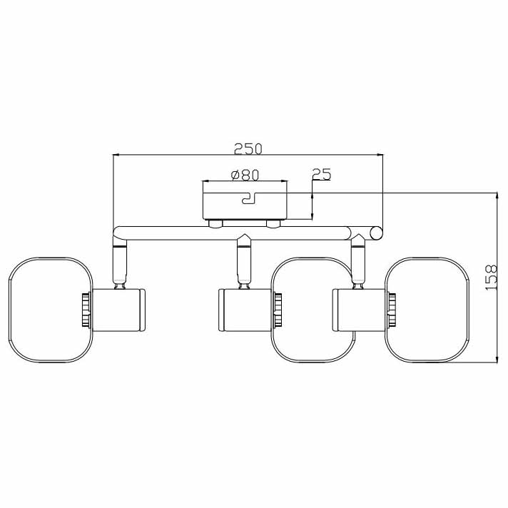 Спот Rivoli Dorkas 7026-733 Б0047099 в Санкт-Петербурге