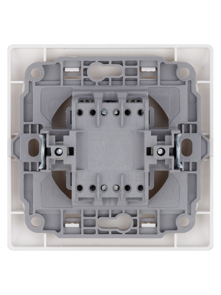 Выключатель одноклавишный с подсветкой Ильмень TDM Electric SQ1823-0003 в Санкт-Петербурге