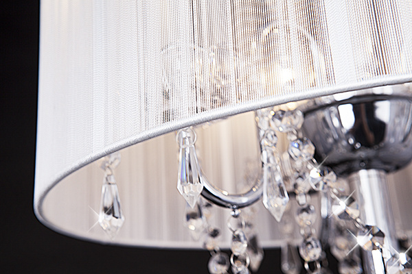 Торшер Eurosvet 2045/3F хром/белый в Санкт-Петербурге