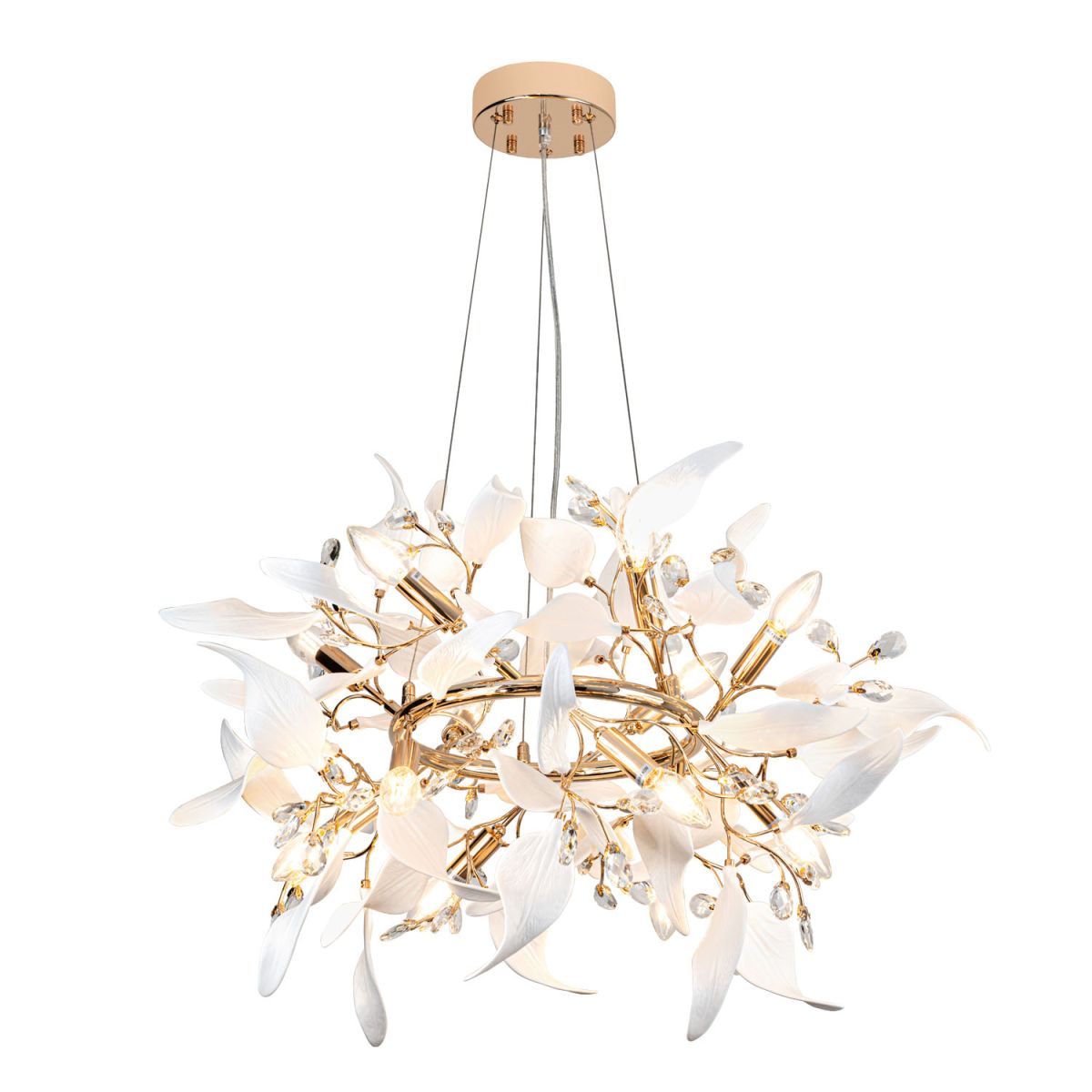 Подвесная люстра Modelux premium ML.6808.800P GD в Санкт-Петербурге