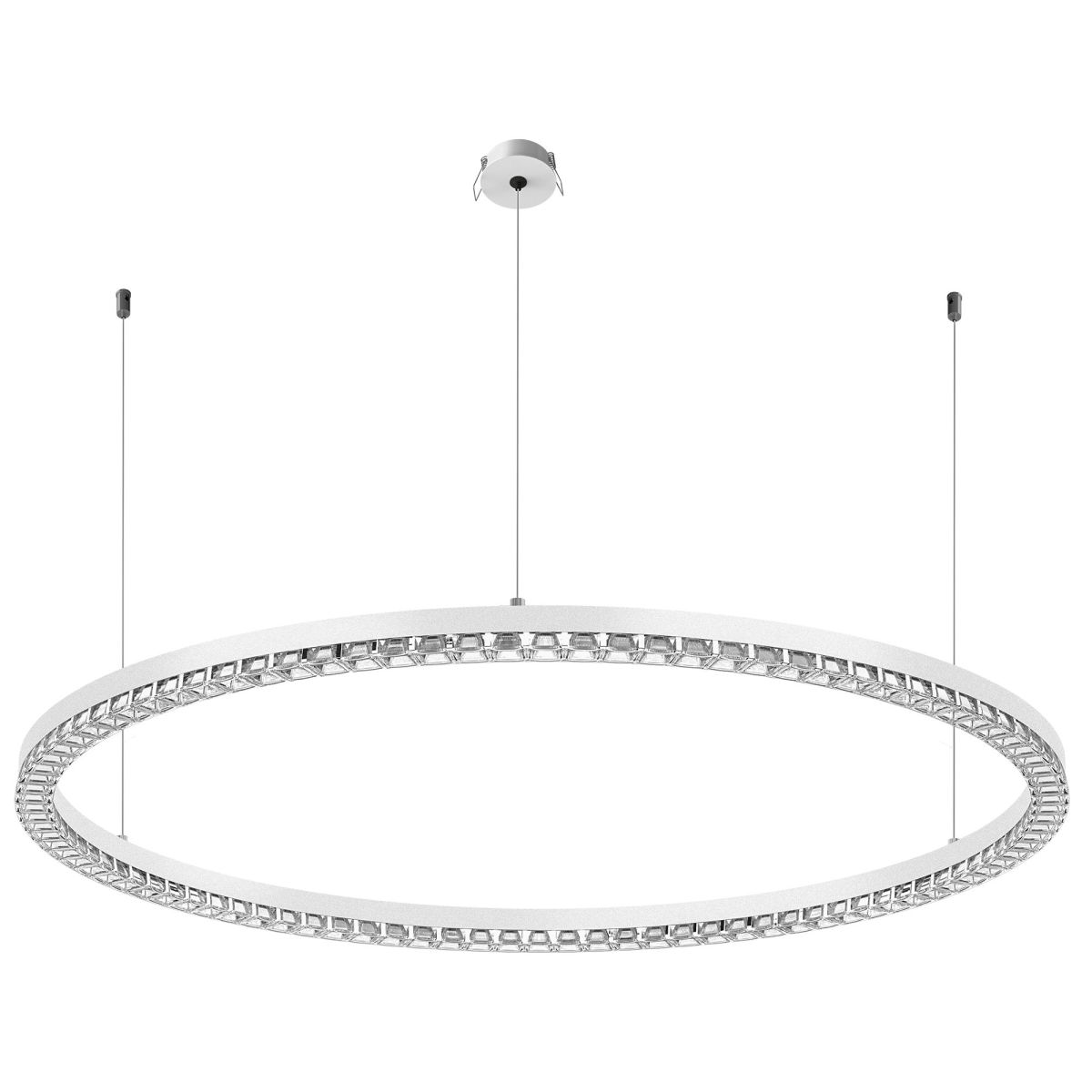 Подвесная люстра Arlight SP-DIAMOND-R1050-60W Warm3000 (WH, 45 deg, 230V, TRIAC) 055263 в Санкт-Петербурге