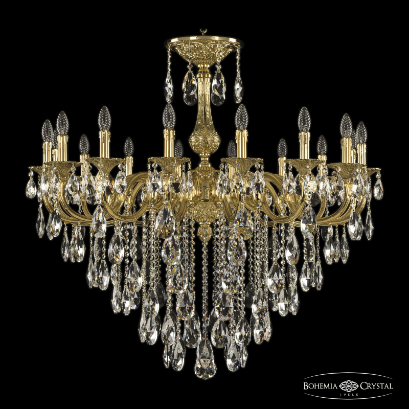 Подвесная люстра Bohemia Ivele Crystal Verona 72101/16/360 B G в Санкт-Петербурге