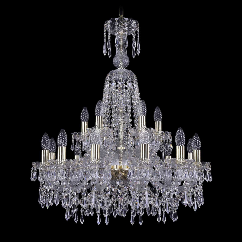 Подвесная люстра Bohemia Ivele 1403/12+6/240/XL-80/G в Санкт-Петербурге