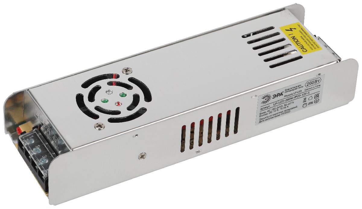 Блок питания Эра 200Вт DC12В 16.66A IP20 LP-LED-200W-IP20-12V-S Б0061126 в Санкт-Петербурге
