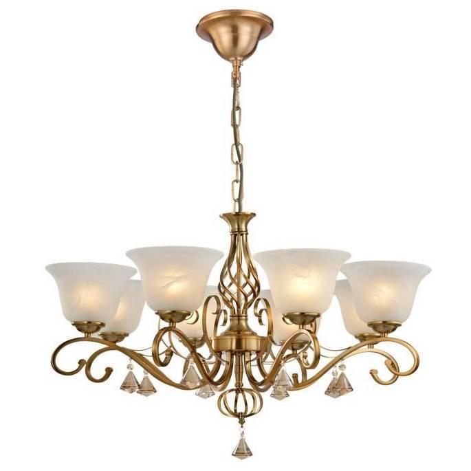 Подвесная люстра Arte Lamp Cono A8391LM-8PB в #REGION_NAME_DECLINE_PP#